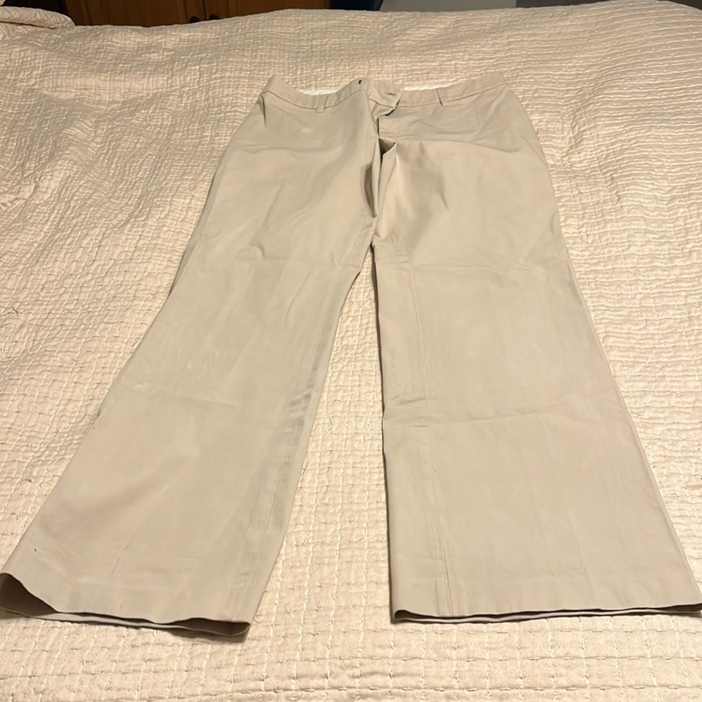 Banana Republic khaki stretch Harrison pants